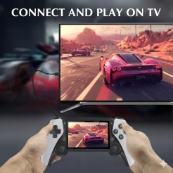 M25 Handheld Game Player Portable Retro Gaming Console 4.3” Screen 256G 70000+ Games for PS1 PSP N64